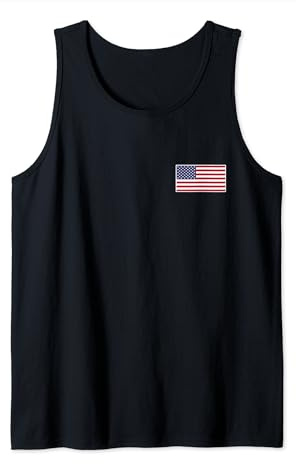 Bandiera Americana USA Flag Bandiere Stati Uniti Uomo Donna Canotta
