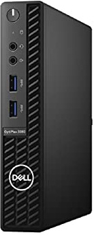 Dell OptiPlex 3080 10e génération de processeurs Intel® Core™ i3 i3-10100T 4 GB DDR4-SDRAM 128 GB SSD MFF Mini PC Windows 10 Pro