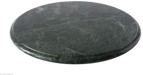 Plato bandeja giratoria de mármol verde italiano italiano verde marble rotating Tray D.35 cm