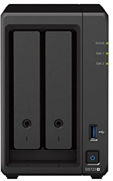 Captiva NAS Server S75-488 I Synology DS723+ I 2GB RAM I 2-Bay 8TB I 2X 4 TB WD Red Plus