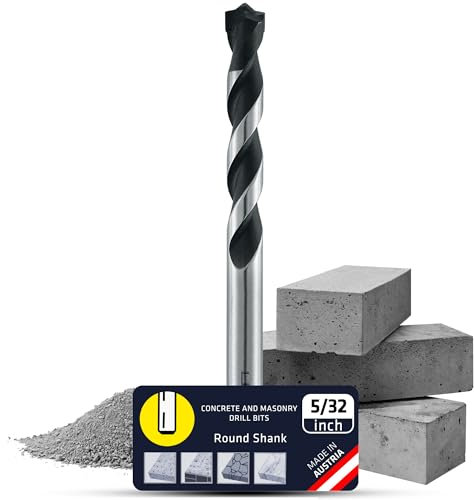 ALPEN Betonbohrer 5/81.3 cm – Vielseitige Hammerbohrer-Sets für PGM-zertifizierte Präzision und präzise Dübellöcher – langlebiger Bohrer für Beton, Natursteine und Marmor