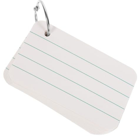 Operitacx Kleiner Blanko-notizkarten Aus Papier Für Diy Lernkarten Zum Beschreiben Für Studium Scrapbooking Und Kreative Projekte