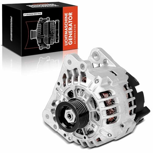 Frankberg Alternateur Essence Compatible avec Fabia II 542 1.2L Polo 6C1 6R1 1.2L Polo 9A 9N 1.2L Ibiza IV SportCoupé 6J1 6P5 1.2L Fox Hayon 5Z1 5Z3 5Z4 1.2L Remplacer# 03D903025J