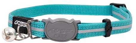 Rogz Alleycat Safeloc Halsband Türkis - S