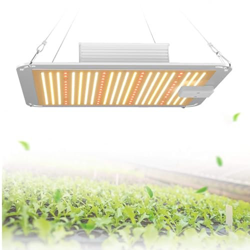 Led Grow Light Full Spectrum High PPFD Quantum Board for Indoor Plants 400W Full Spectrum 1888 LEDs Panel Grow Lights for Hydroponic Indoor Plants Veg and Flower Growing Lamp (1000 W)