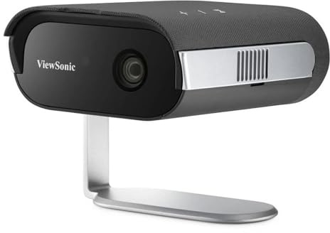 ViewSonic Vidéoprojecteur Portable M1B Max Noir et Argent