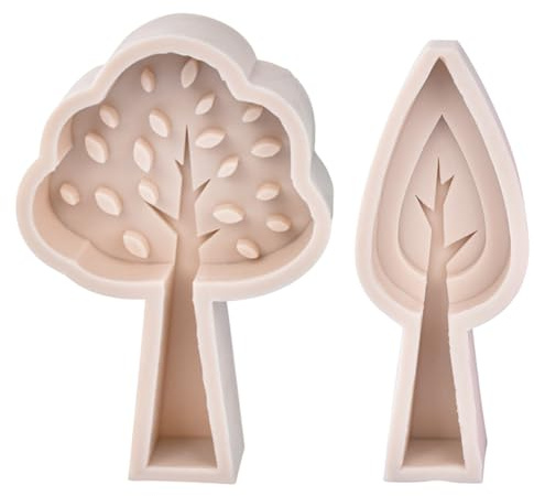 Moule en silicone en forme de feuille d'arbre - Outils de cuisson - Outil de fabrication de résine - Moule parfumé