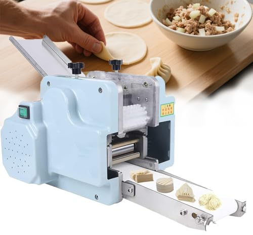 LYGBDSS Automatic gyoza Dumpling Skin,Maker Lumpia Dumpling Wrapper moulding Machine Ravioli skin making machine,110v 9cm