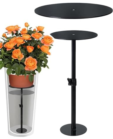 ETUCYNG Ökning för blomkrukor – höjdjusterbar lyftare för växtinsatser