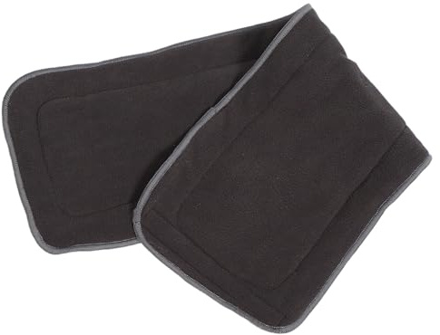 HINTRMENT Microfiber Bamboo Diaper Inserts for Adults High Absorbency Reusable Cloth Liners Breathable Soft Pocket Diapers Overnight Protection for Men and Women