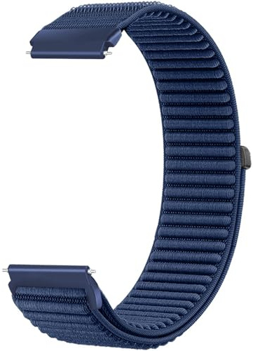 Issinlky Mountain Nylonarmband kompatibel mit 18mm 19mm 20mm 22mm, Schnellverschluss Armband für Damen Herren