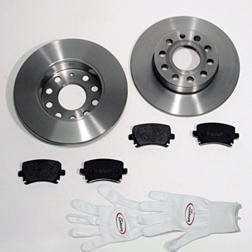 Autoparts-Online Set 60005039 Bremsscheiben Ø 256 mm/Bremsen + Bremsbeläge für hinten/für die Hinterachse