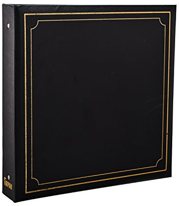 Arpan Jumbo 600 Hold Photos Album Slip In Case Ring Binder 6x4/ 10x15 cm Photos Album (Black)