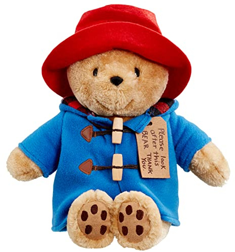Officially Licenced Classic Cuddly Paddington Bear Soft Toy by Rainbow Designs