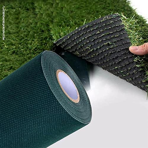 Suinga Ruban Adhésif pour Gazon Synthétique une face 30 cm x 5 mètres | Bande de Jonction Intérieure et Extérieure pour Gazon Synthétique