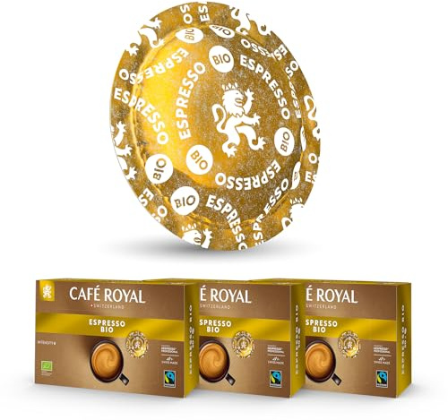 Café en Dosettes - Café Royal Pro | 3 x 50 - Compatibles avec les Machines à café Nespresso®* Professional - Saveur Espresso BIO