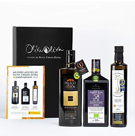 3 Mejores Aceites de Oliva Virgen Extra de España 2020 - Palacio de los Olivos | Cortijo de Suerte Alta | Escornolbou Gourmet