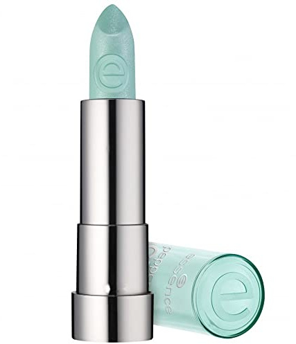 essence cosmetics peppermint GLOW lip balm, Lippenbalsam, pink, pflegend, sofortiges Ergebnis, kühlend, mit Ölen, glänzend, natürlich, vegan, ohne Alkohol (3,5g)