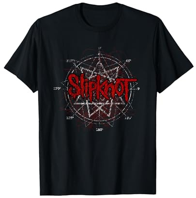 Logo Slipknot Scribble Star Maglietta