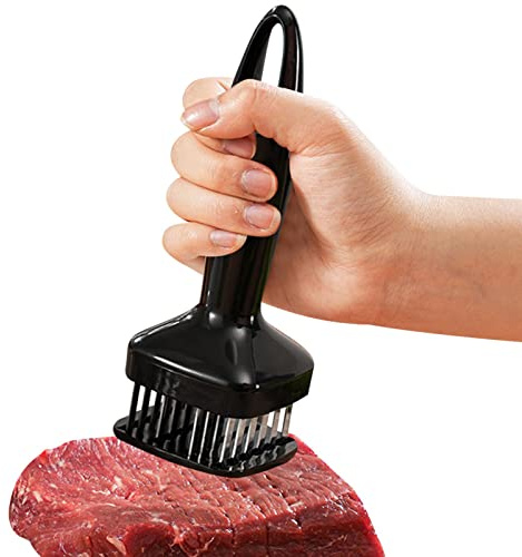Halatua Marteau à viande, attendrisseur de machine à steak | Batteur de bœuf réutilisable avec aiguilles en acier inoxydable, attendrisseur de viande pour volaille, porc, poisson, veau, bœuf