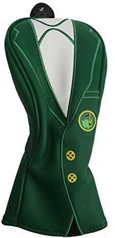 Golf Head Covers, Vattentätt PU-läder Mjukt Tjockt Foder Driver Hybrid Headcover för Män Kvinnor Golfälskare (3 träskydd)