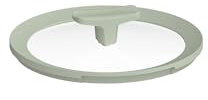 BergHOFF Leo Balance Glasdeckel 24cm - Universaldeckel - Topfdeckel aus Glas -Pfannenglasdeckel - Sage