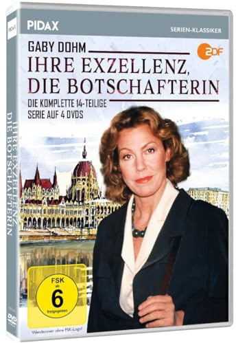Ihre Exzellenz, die Botschafterin / Die komplette 14-teilige Serie mit Starbesetzung (Pidax Serien-Klassiker) [4 DVDs]