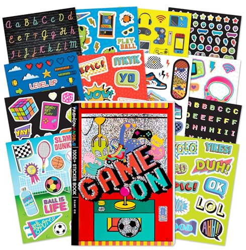 Fashion Angels 1,000+ Game On Sticker Book
