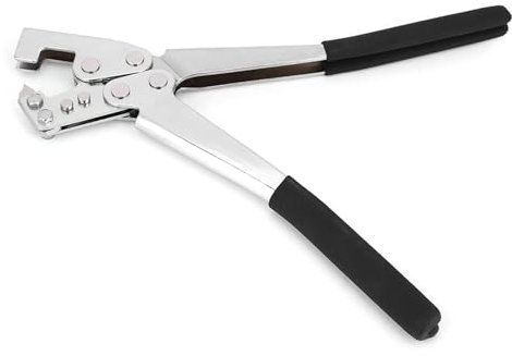 Pinza per Cartongesso, Pinza per Cartongesso, Pinza per Cartongesso per Chiglia 0,5~0,8 Mm, Strumento per Crimpare Terminale a Cricchetto, Pinza per Crimpare, Fissaggio in