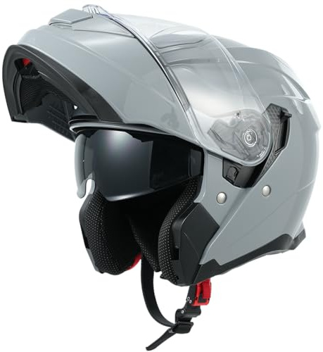 MY Motorrad Klapphelm 935 Modular Integralhelm mit Doppelvisier | ECE 22.06 Zertifiziert, Für Damen und Herren