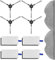 Set di accessori di ricambio per robot aspirapolvere Xiaomi E5 Mijia, 10 pezzi di ricambio per robot Xiaomi Mijia, contiene 4 filtri, 4 spazzole laterali, 2 panni