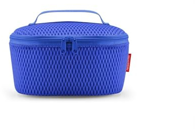 reisenthel coolerbag S Pocket mesh royal blue – kylväska med ovansida av återvunna PET-flaskor – perfekt för lunch på språng