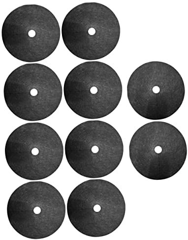 Sosoport 10pièces Toile De Désherbage pour Jardin Toile Couvre- pour Verger De Jardin Non Tissée Désherbage