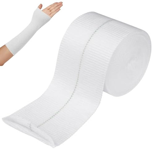 Flintronic Tubular Bandages, 6.5cm x 5m Stretch Cotton Bandage, Eczema Conforming Retention, for Arm, Ankle, Wrist