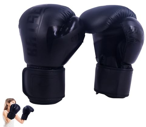 Guanti da boxe – Guanti da allenamento da boxe – Guanti leggeri e traspiranti | Guanti da kickboxing – Guanti da sacco per uomini, donne, adulti, bambini, ragazze, ragazzi, in