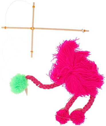 Toddmomy Kuschelige Straußen-Marionette Aus Plüsch Einzigartig Interaktiv Hochwertiges Und Weiches Material Komfortables Handgefühl Für Puppentheater Und Junge Mädchen-Spielzeug