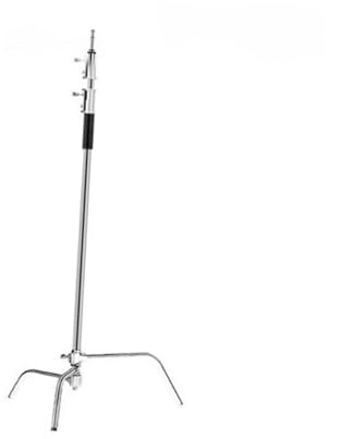 Supporti C, Portata 20 Kg,Altezza Regolabile 150-330 Cm,Supporto In Acciaio Inossidabile,Facile Da Montare,For Softbox,Torce Da Studio Fotografico(Style 1)