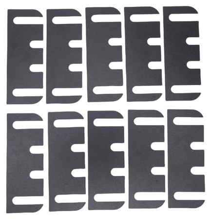 OVAQUIXI Türscharnier-Unterlegscheibe, 5/8 Zoll Radius Eck-Universal-PVC-Abstandshalter für Einfache Reparatur der Türausrichtung