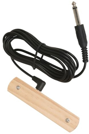 Alipis Akustischer Schallloch Tonabnehmer Einfache Montage Zufällige Farbe kein Bohren Erforderlich für Klassische Gitarre und Ukulele für Auftrittssituationen
