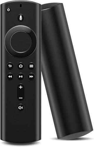 Sanicata Sprachfernbedienungsersatz (2 Gen) Kompatibel mit AM/Z Fir-TV-Stick (2nd Gen, 3rd Gen, 4K, 4K Max, Lite, HD), für F-TV Cube (2nd Gen, 3rd Gen),mit intelligenter Sprachsteuerung