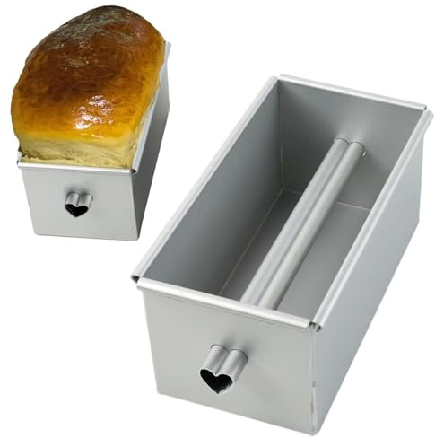 Bagiaope Moule À Cake avec Insert | Moule À Gâteau Rectangulaire avec Tube Amovible | Revêtement pour GâteauPain, Moules À Brioche pour Et De Viande
