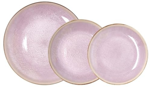 Bidasoa Vajilla de porcelana Lanai 12 piezas para 4 personas