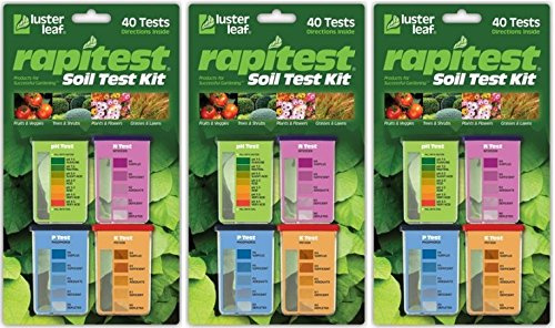Lysterblad 1601 Rapitest jord testsats, 40 st (3-pack)