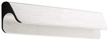 SCHÜCO ALU COMPETENCE Möbelgriff Veronique Schranktürgriff Griffleiste BA 160 mm Edelstahloptik eloxiert Design trifft auf Funktion