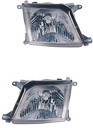 Halogen Scheinwerfer Set links & rechts Hauptscheinwerfer Frontscheinwerfer H4 ohne Lampenträger für Model Land Cruiser 90_J9_
