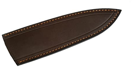 Lederscheide für Messerscheide für Messer mit fester Klinge (Leder 21,6 cm)
