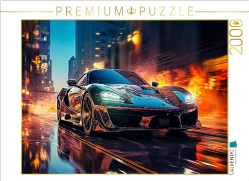 Puzzle · Sportwagen | 2000 Teile · Lege-Größe 90 × 67 cm · CALVENDO Puzzle