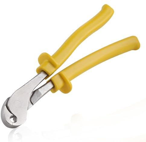 SPEEDWOX J-Clip Pliers Kit, Wire Cage Clips, Cage Building J-Clips, Yellow
