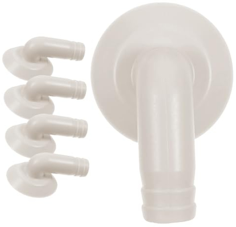 Uonlytech 5sets Draining Hose Joint Air Conditioner Tube Connector Durable Fitting for Diversion 5pcs*5