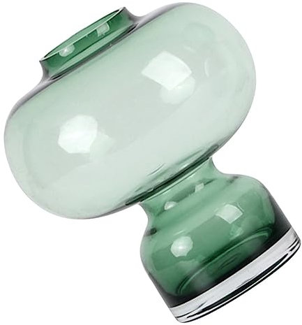 Alipis Elegante Vaso in Con Design A Zucca - Perfetto Vaso Decorativo Per Composizioni Floreali Stile Europeo Di Alta Qualità